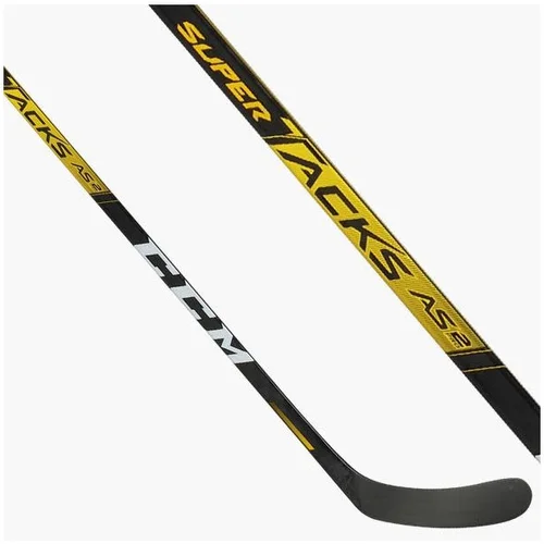 CCM Super Tacks AS2 Pro Senior Ice Hockey Stick, 55 Grip 28, stran: desna, (20776480)