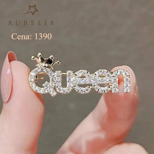 Aurelia broš model "queen" Cene