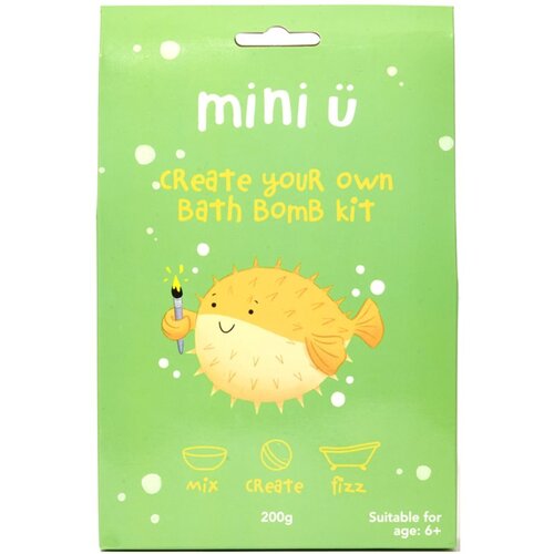 Mini-U Create Your Own Bath Bomb Kit set za izradu &amp;scaron;umećih bombi za kupanje 200 g Slike