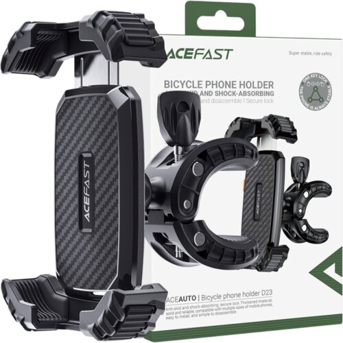 Acefast držalo za kolo za telefon 4,5-6,7 inča za kolo, črno, (22007356) Slike