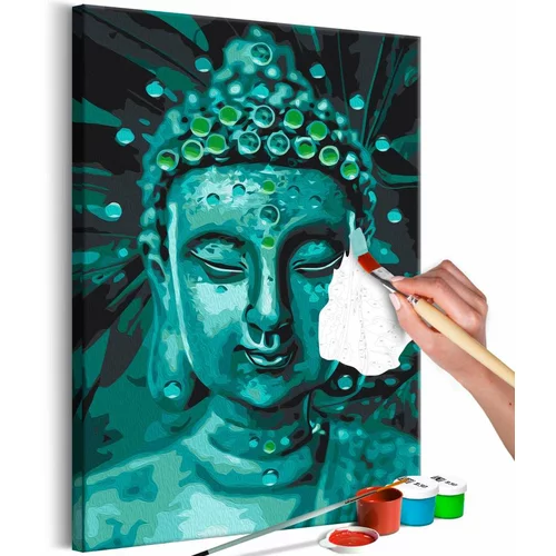  Slika za samostalno slikanje - Emerald Buddha 40x60