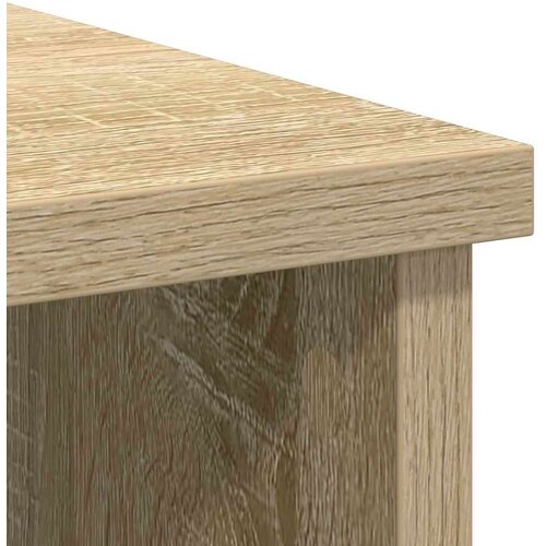 VidaXL Komoda s ladicama hrasta sonome 101x35x76 cm konstruirano drvo Slike