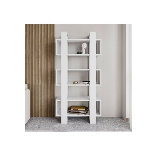 Hanah home polica za knjige milano white Slike