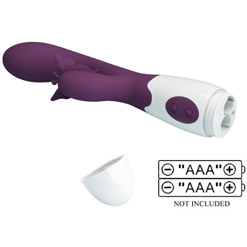 Pretty Love Butterfly Kiss Rabbit Vibrator Purple Slike