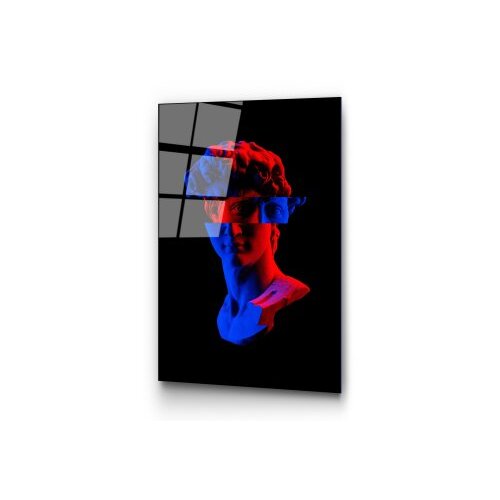 Wallity UV-205 70 x 100 Multicolor Decorative Tempered Glass Painting Cene