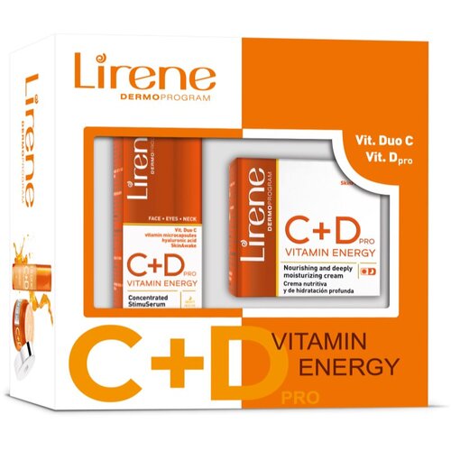 Lirene C+D PRO Vitamin Energy poklon set za sve tipove kože za žene Cijene