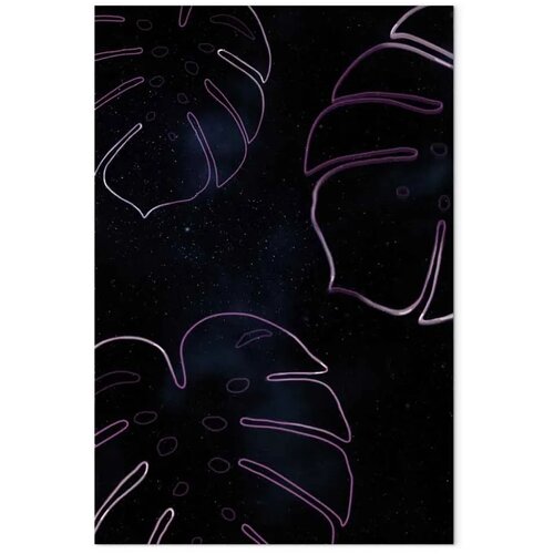 Slika - Galactic Monstera (1 Part) Vertical 20x30 Slike