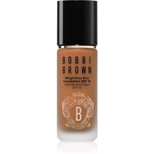 Bobbi Brown Weightless Skin Foundation SPF 15 dolgoobstojen tekoči puder z vlažilnim učinkom odtenek Cool Almond 30 ml Slike