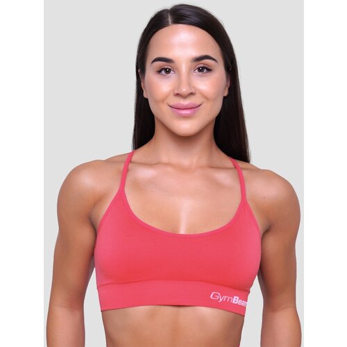 GymBeam string bralette pink Slike