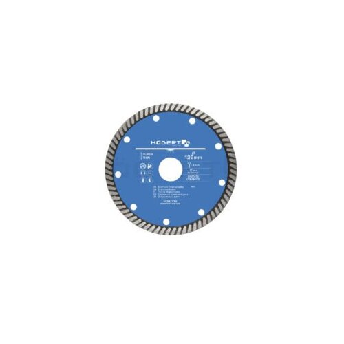 Hoegert dijamantska rezna ploča za keramiku 125 x 1.4 mm HT6D712 Slike
