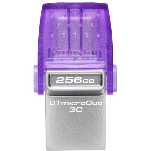 Kingston USB C & USB DISK 256GB DT microDuo3G3, 3.2 Gen1, OTG, plastičen s pokrovčkom, (20355306) Cene