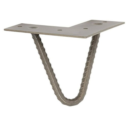 Wagner System Noga za pohi&amp;scaron;tvo (Vi&amp;scaron;ina: 10 cm, Jeklo, Srebrna) Slike
