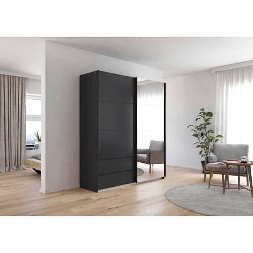 Premium Living Omara Z Drsnimi Vrati Elara, Temno Siva Slike