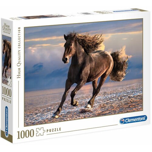 Clementoni Puzzle 1000 delova Konj u trku 39420 Slike