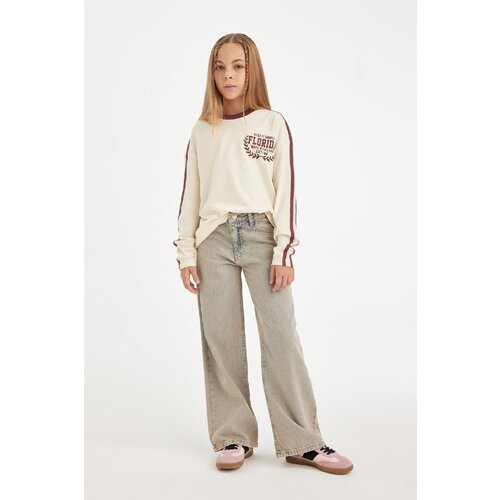 Defacto Girl&amp;#039;s Wide Leg Wide Leg trousers Slike