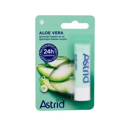 Astrid Aloe Vera Lip Balm balzam za bolj mehke ustnice 4.8 g