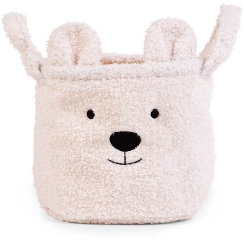 Childhome ko&scaron;ek za shranjevanje igrač teddy 25x20x20 off white Cene