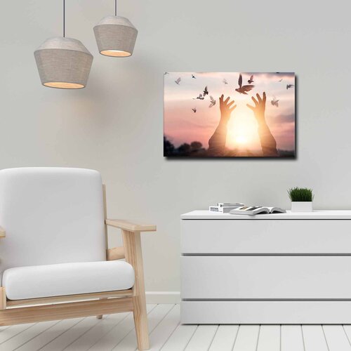 Opviq slika na platnu 45x70cm Cene