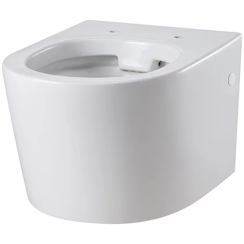 CAMARGUE paris Zidna WC školjka (Bez ruba, Bez posebne glazure, Oblik ispiranja: Duboko, WC odvod: Vodoravno, Bijele boje)