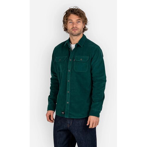 Reell Dual Cord Srajca forest green Cene