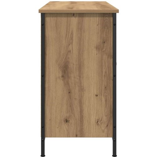  ormarić Crni Hrast 101x35x65 cm Enginjerwood i Čelik Slike
