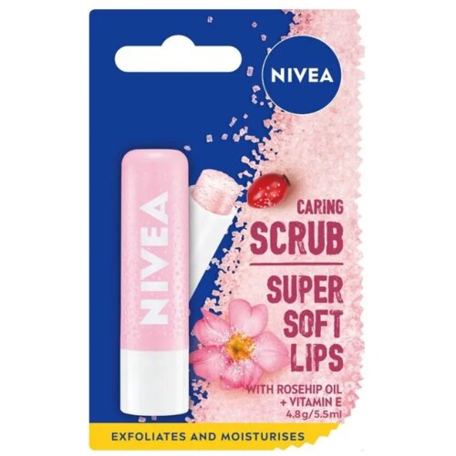 Nivea balzam za usne, rosehip oil & vitamin e, 4.8g Slike