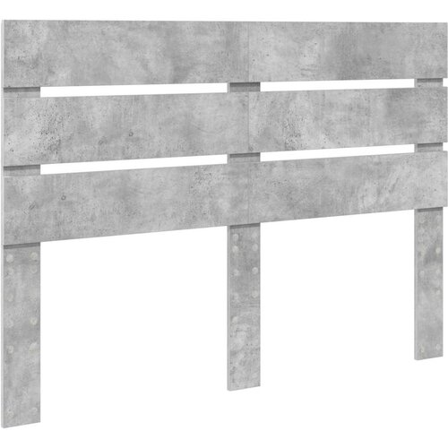  Okvir za krevet Beton 140 x 190 cm Čvrsto borovo drvo Slike