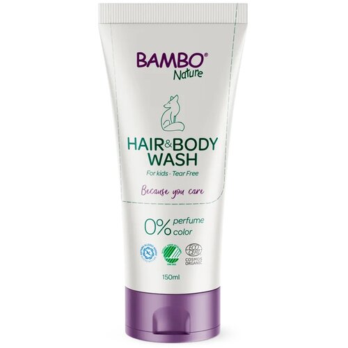 Bambo Nature šampon za kosu i telo 150ml Slike
