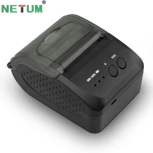 Netum pos mobilni termalni &amp;scaron;tampač NT-1809DD, 60mm, usb+bluetooth Slike