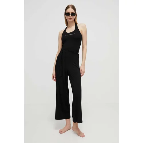 Emporio Armani Underwear Kombinezon za na plažo črna barva