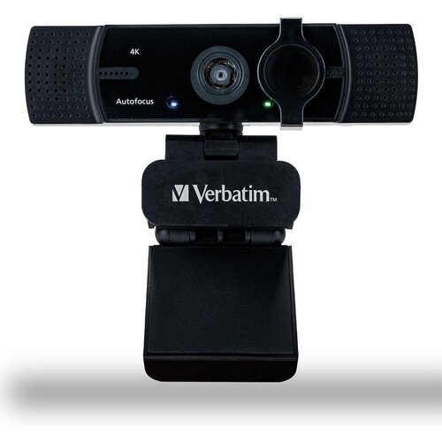Verbatim 49580 webcam 3840 x 2160 pixels USB 2.0 Black Slike