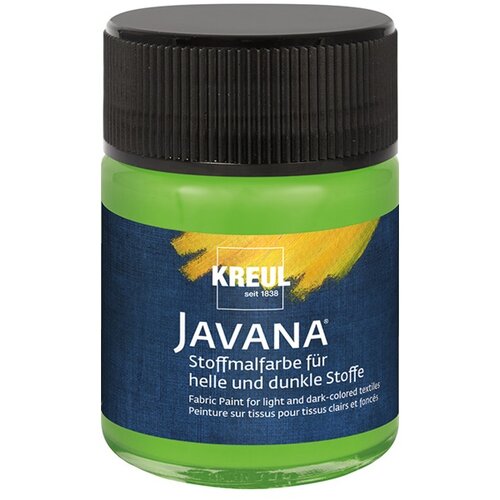  Boja za svetli i tamni tekstil javana 50 ml | leaf green Cene