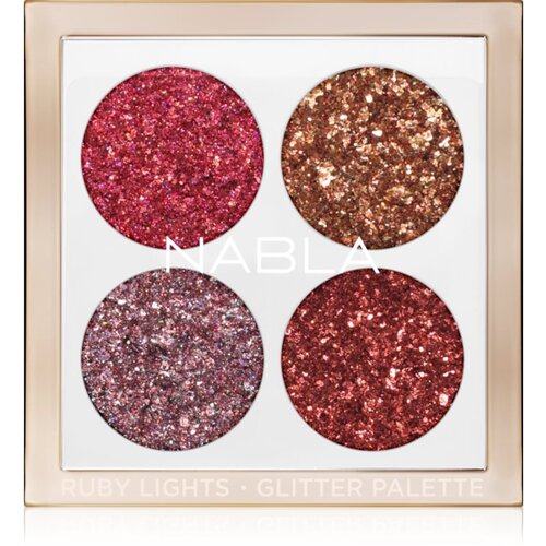 NABLA Cosmetics Ruby Lights paleta senčil za oči 4 g Cene