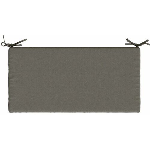  Jastučić za klupu SOEST 100% poliester Siva 60 x 40 x 5 cm - Siva 60 x 40 x 5 cm Melange Slike