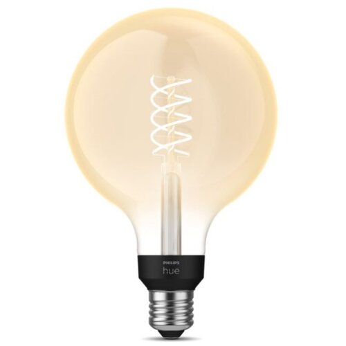 Philips LED prigu&amp;scaron;iva sijalica Philips Hue WHITE FILAMENT G125 E27/7W/230V 2100K Slike
