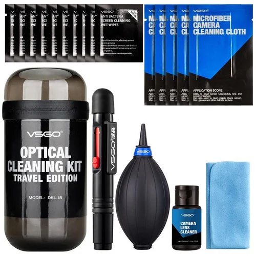  VSGO Optical Cleaning Kit Travel Grey