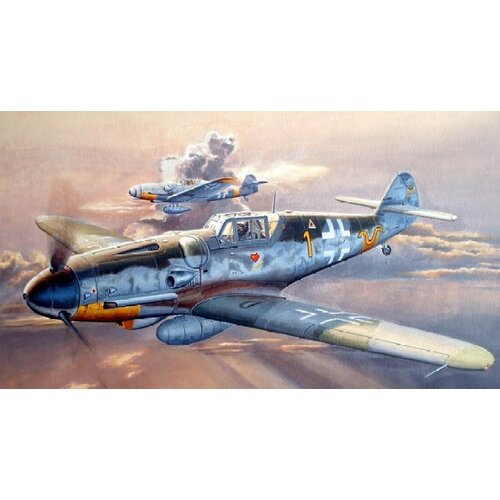 Trumpeter Messerschmitt Bf 109G-6 [Early], (21312486) Cene