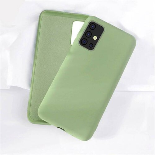  Ovitek za Samsung S20 | Liquid Silicone | Olivno zelen Cene