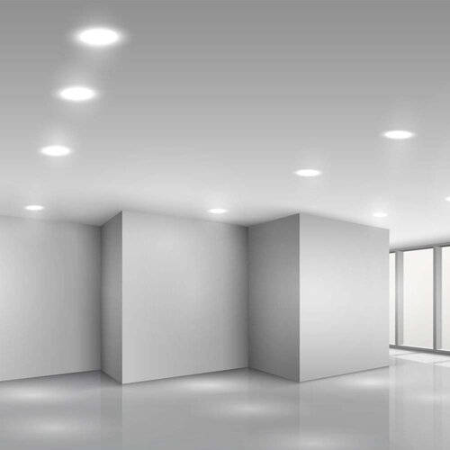  led ugradna stropna svetiljka LED/18W/230V prečnika 22 cm 6500K bela Slike