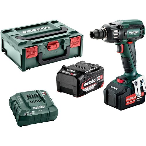 Metabo akumulatorski udarni zavrtač SSW 18 LTX 400 BL, 2x4.0Ah 602205500 Cene