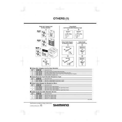 Shimano regulator / stoper za &amp;scaron;telovanje menjača SMST74 for sti dura ace Y67D98010 Slike