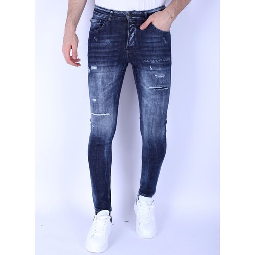 Local Fanatic Kavbojke slim 146971420 Modra Cene