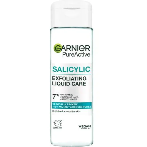 Garnier Pure Active Salicylic Exfoliating Liquid Care esencija za lice za sve vrste kože 120 ml unisex