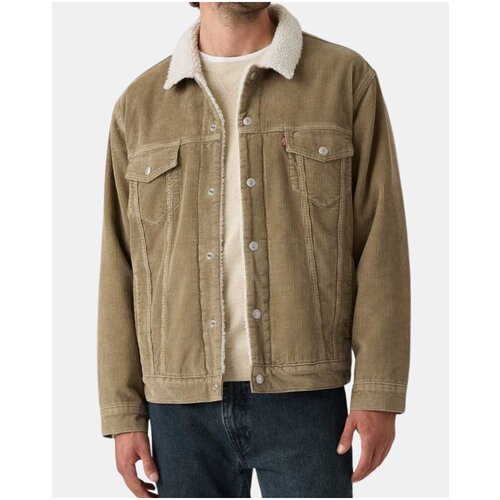 Levi&amp;#039;s Jakne A5784 0022 RELAXED FIT SHERPA TRKR Kostanjeva Slike