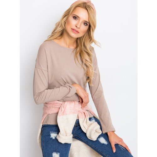 BASIC Feel Good Blouse-RV-BZ-5121.23P-dark beige Cene