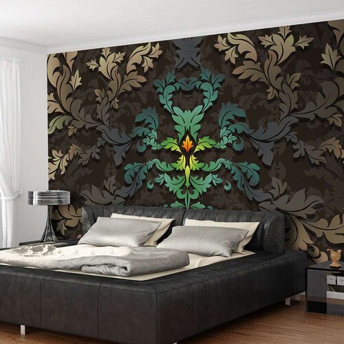  Tapeta - Dancing leaves 100x70 Slike
