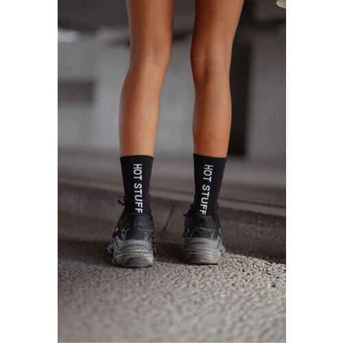 Milena Cotton Ladies Socks HOT STUFF Black Cene