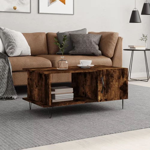  Stolić za kavu boja hrasta 90x50x40 cm konstruirano drvo