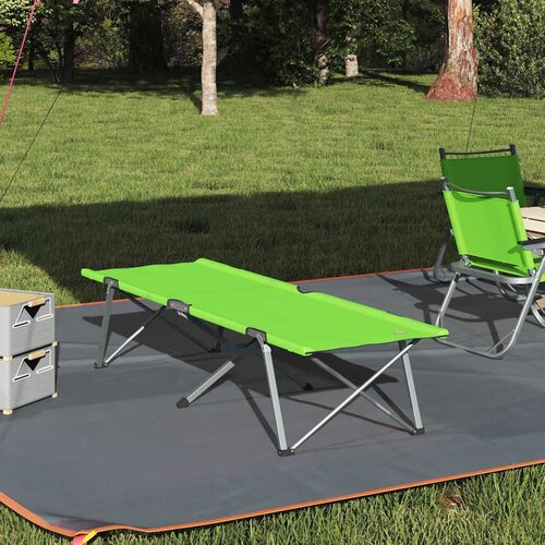  Sklopivi kamperski krevet Zelena 194 x 62,5 x 42,5 cm Cijene