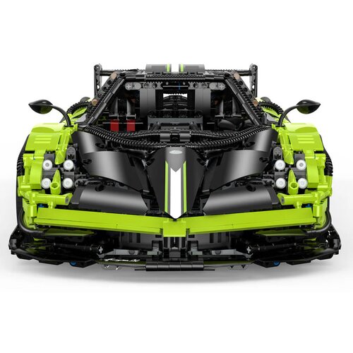  Licencirani auto za slaganje 1:8 Pagani Huayra BC RASTAR sa 2892 elementa - zeleni Slike